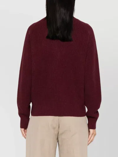 Brunello Cucinelli Cashmere Turtleneck Sweater Chest Pocket