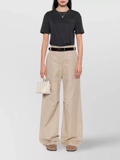 Brunello Cucinelli Cotton Crew Neck T-shirt With Patch Pocket