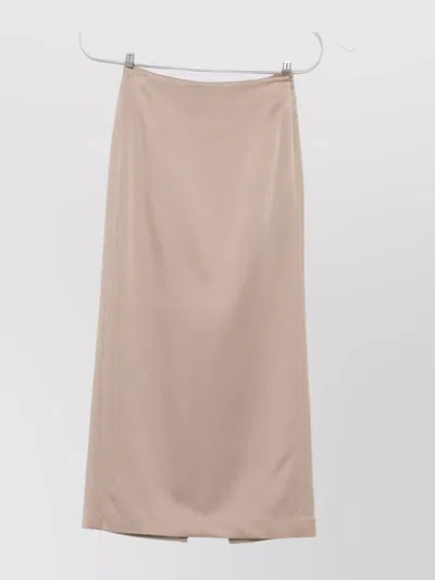 Brunello Cucinelli Long Skirt With Back And Side Slits