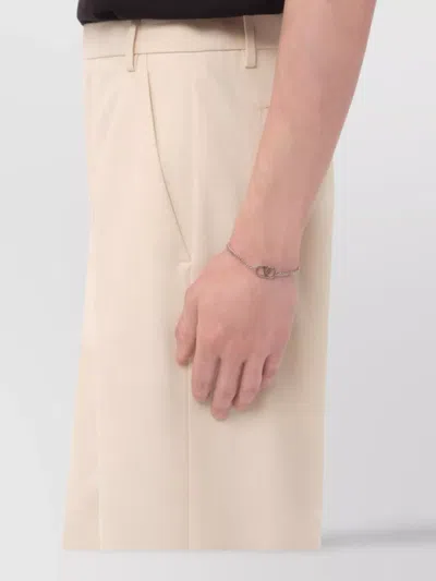Valentino Logo Chain Link Bracelet