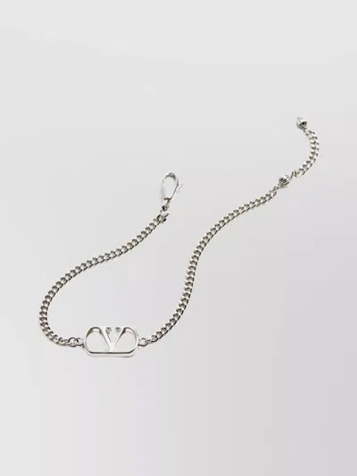 Valentino Logo Chain Link Bracelet