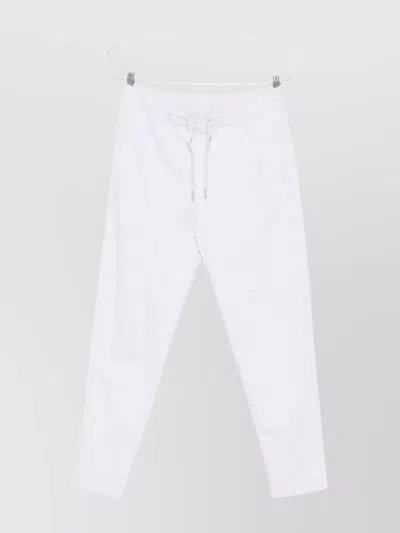 Brunello Cucinelli Cotton Sweatpants Back Pockets In White