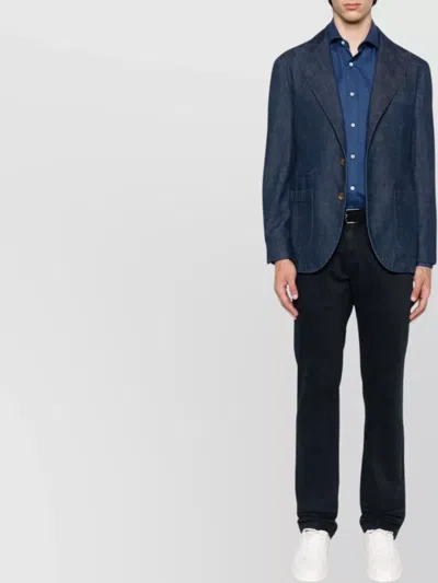 Jacob Cohen Slim Waist Denim Trousers With Pockets