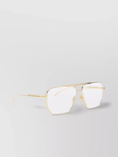 Bottega Veneta Aviator Sunglasses Clear Lenses