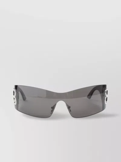 Balenciaga Bold Wraparound Mask Sunglasses