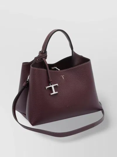 Tod's Micro Textured Tote Bag