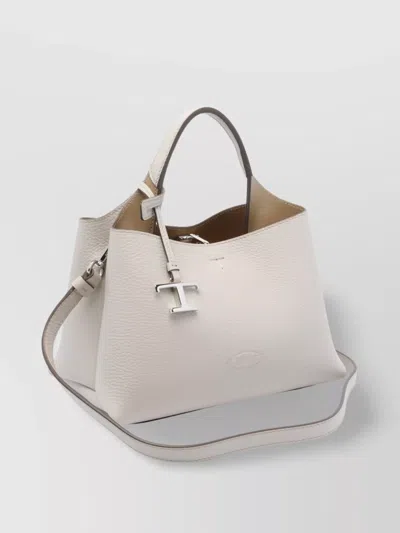Tod's Single Handle Leather Tote Bag