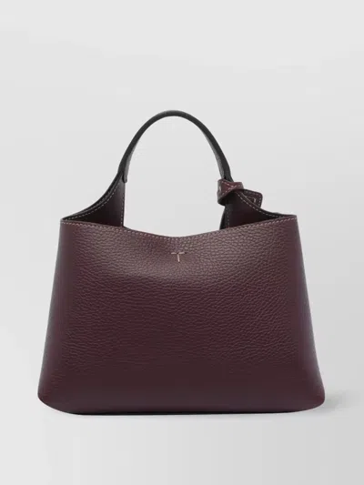 Tod's Micro Textured Tote Bag