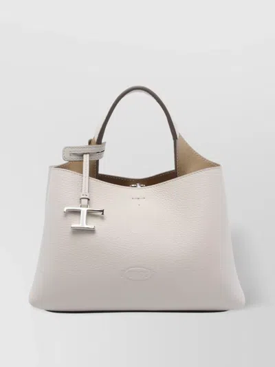 Tod's Single Handle Leather Tote Bag