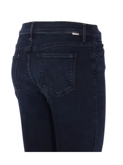 Mother The Weekender Fray Jeans Chip On My Shoulder In Black