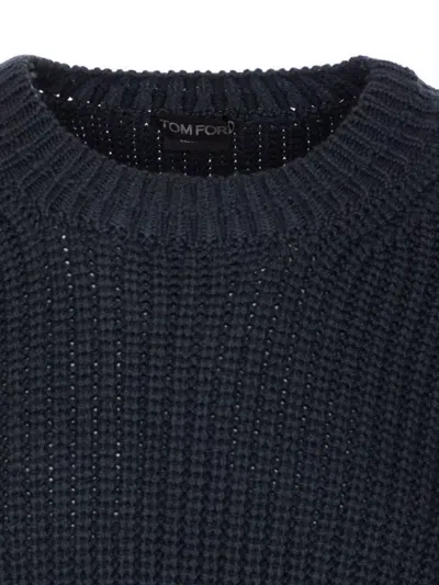 Tom Ford Alpaca Sweater Sweaters And Cardigans Black