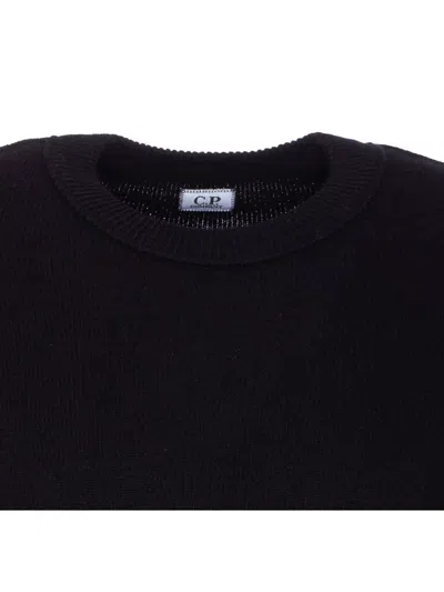C.p. Company C.p.company Long Sleeve Crew-neck Sweater In Blue