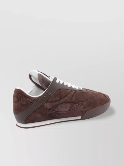 Chloé Round Toe Low-top Sneakers