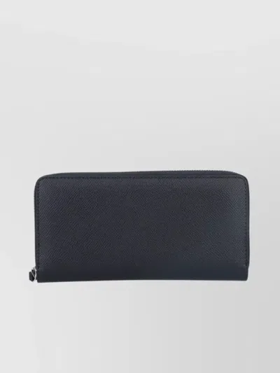 Maison Margiela Textured Finish Wallets Contrast Stitching