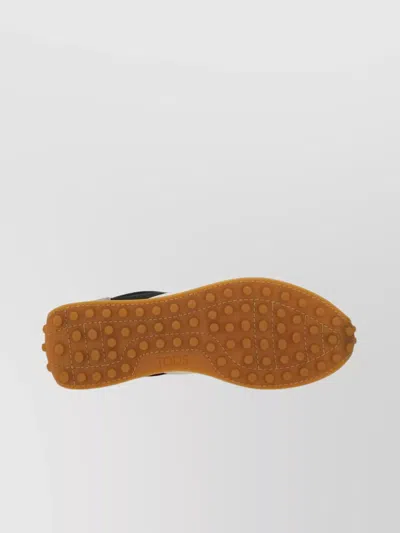 Tod's Sneakers With Contrast Panels And Round Toe