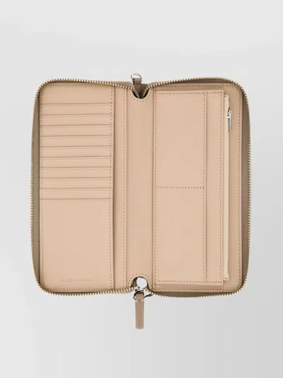 Marc Jacobs Leather Clutch With Removable Wrist Strap