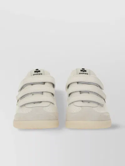 Isabel Marant Sneakers With Contrasting Heel Tab And Perforated Detailing