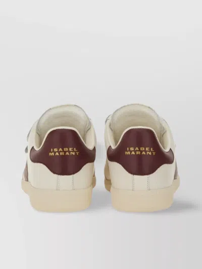 Isabel Marant Sneakers With Contrasting Heel Tab And Perforated Detailing