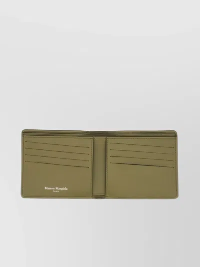 Maison Margiela Textured Bi-fold Wallet With Cardholder Compartment