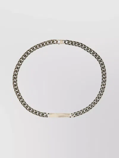 Mm6 Maison Margiela Link Chain Necklace For A Stylish Look