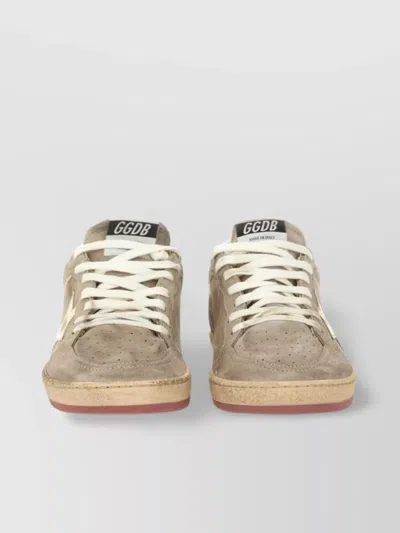 Golden Goose Star Patch Perforated Toe Contrast Sole Sneakers