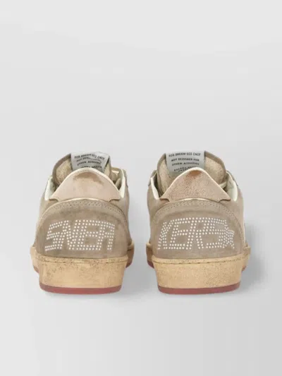 Golden Goose Star Patch Perforated Toe Contrast Sole Sneakers