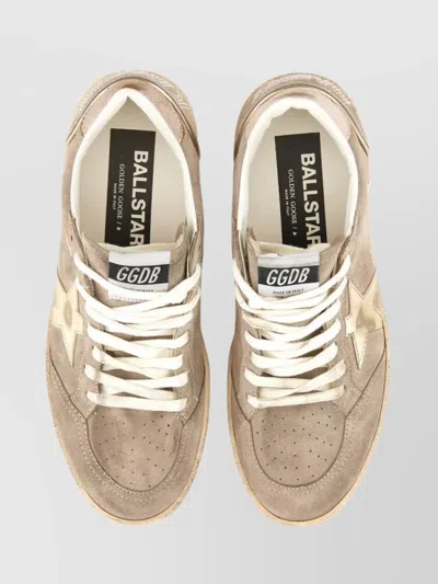 Golden Goose Star Patch Perforated Toe Contrast Sole Sneakers