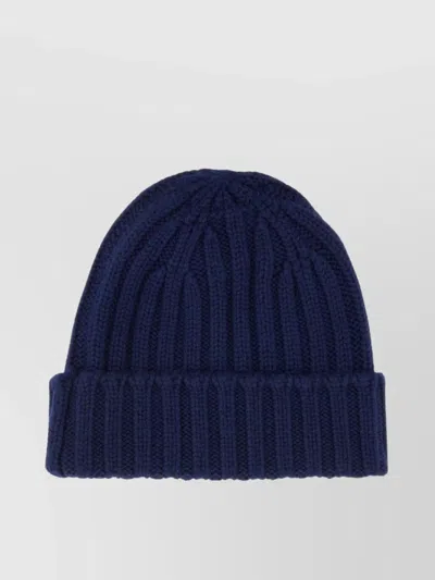 Aspesi Knit Ribbed Folded Cuff Hat