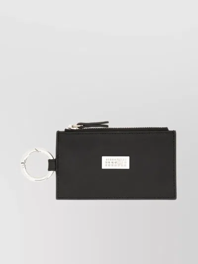 Mm6 Maison Margiela Leather Purses & Cardholders With Key Ring Attachment