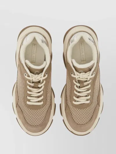Michael Kors Chunky Sole Mesh Panels Sneakers