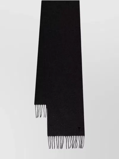 Ami Alexandre Mattiussi Ami Paris Men Wool Scarf