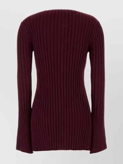 Stella Mccartney Cotton Cardigan With Ribbed Texture And Pockets