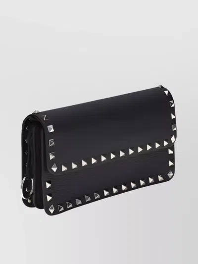 Valentino Studded Chain Flap Pouch