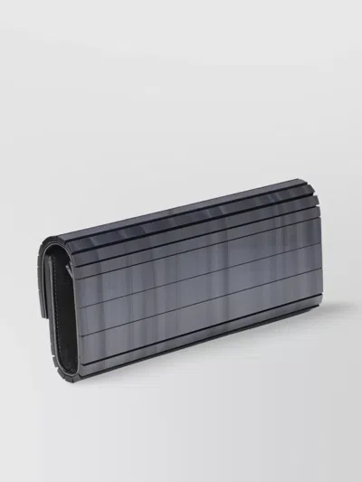 Jimmy Choo Linear Structure Clutch Bag