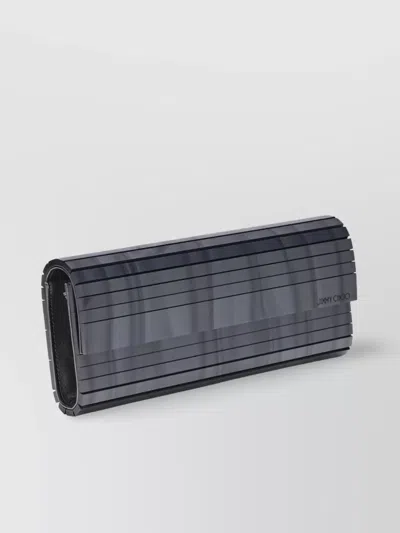 Jimmy Choo Linear Structure Clutch Bag