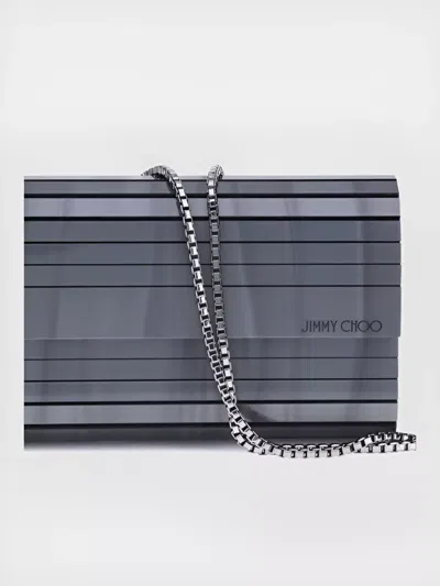 Jimmy Choo Linear Structure Clutch Bag