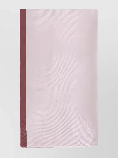 Brunello Cucinelli Cashmere Scarf In Pink