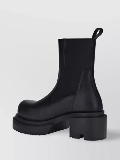 Rick Owens Bogun Ankle Boots Chunky Sole