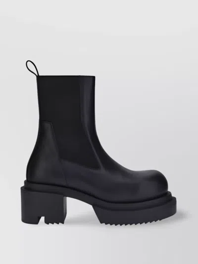 Rick Owens Bogun Ankle Boots Chunky Sole