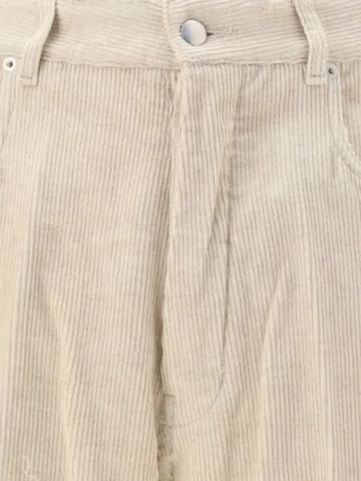 Rick Owens Tailored Corduroy Geth Pants In Neutral
