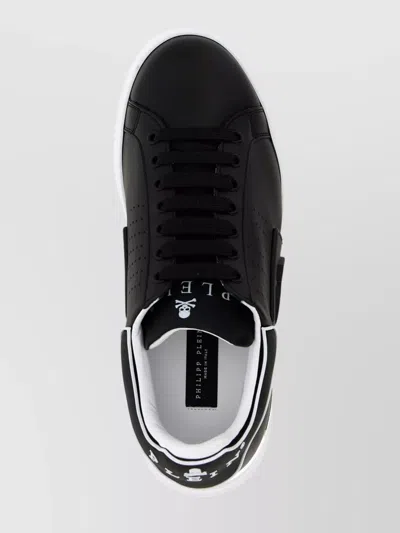 Philipp Plein Nappa Leather Sneakers Low Top Hexagon