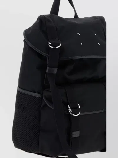 Maison Margiela Medium High-tech Backpack In Black