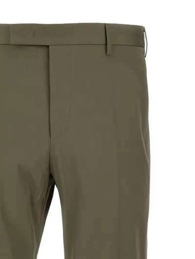 Pt Torino Cotton Blend Epsylon Pants In Brown