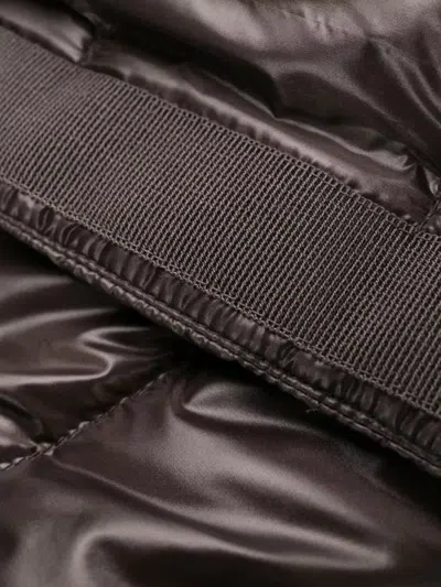 Herno Quilted Down Jacket In Brown