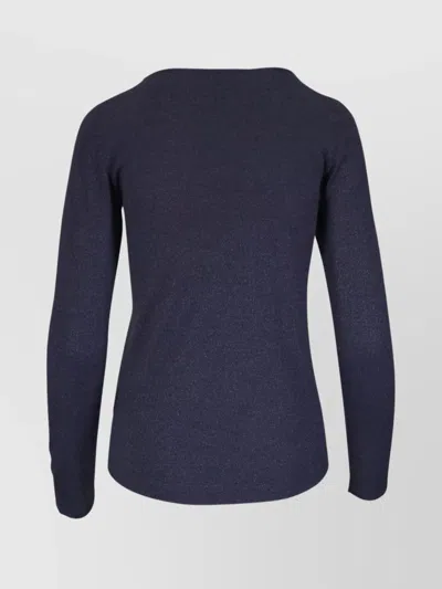 Brunello Cucinelli Boat Neck Cashmere And Silk Sweater
