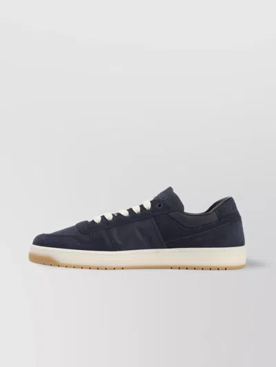 Prada Suede Calf Leather Low-top Sneakers