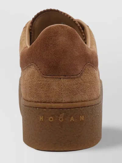 Hogan Low Top Sneakers Platform Sole