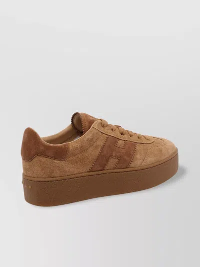 Hogan Low Top Sneakers Platform Sole