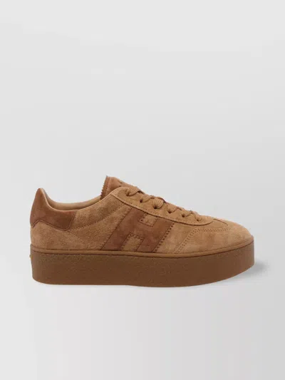 Hogan Low Top Sneakers Platform Sole