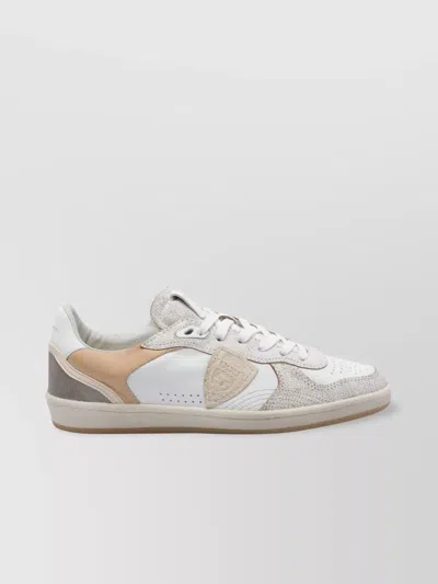 Philippe Model Low Top Sneakers Contrast Panels